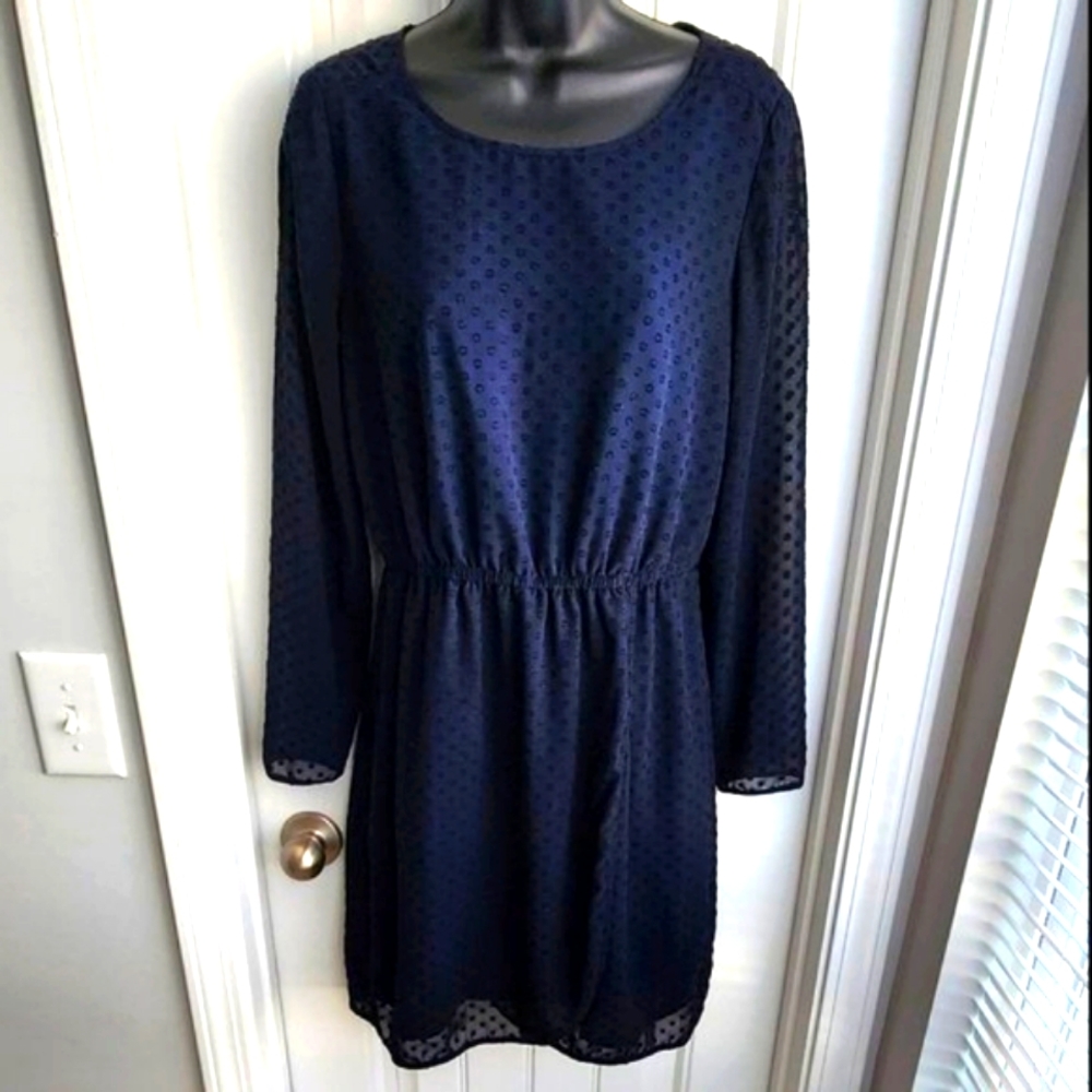 J crew dress- size 4- Midnight Blue